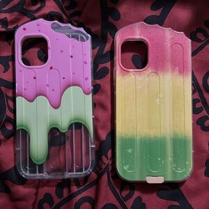 2 iPhone 11 popsicle cases
